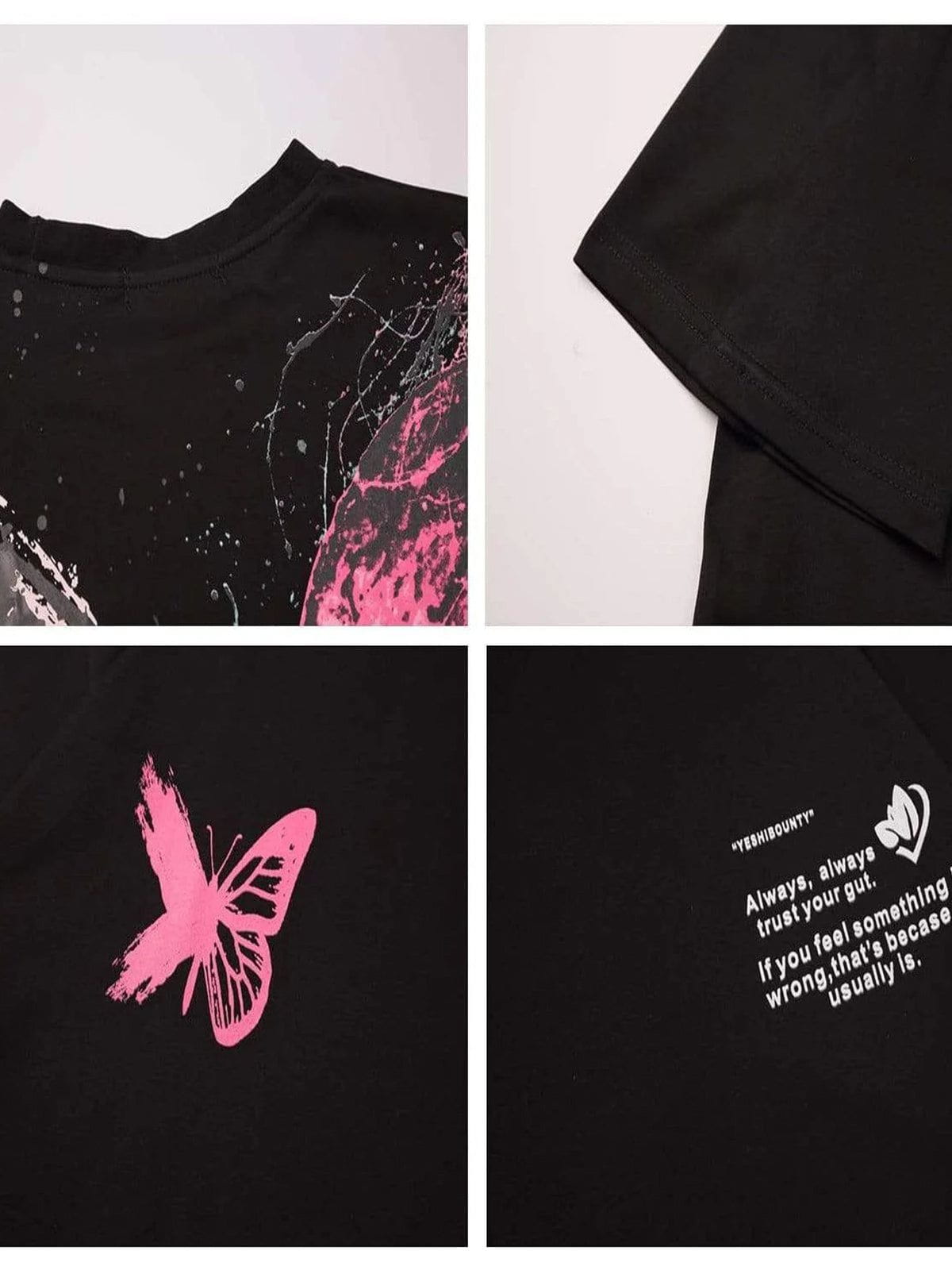 "Crack Butterfly" Tee