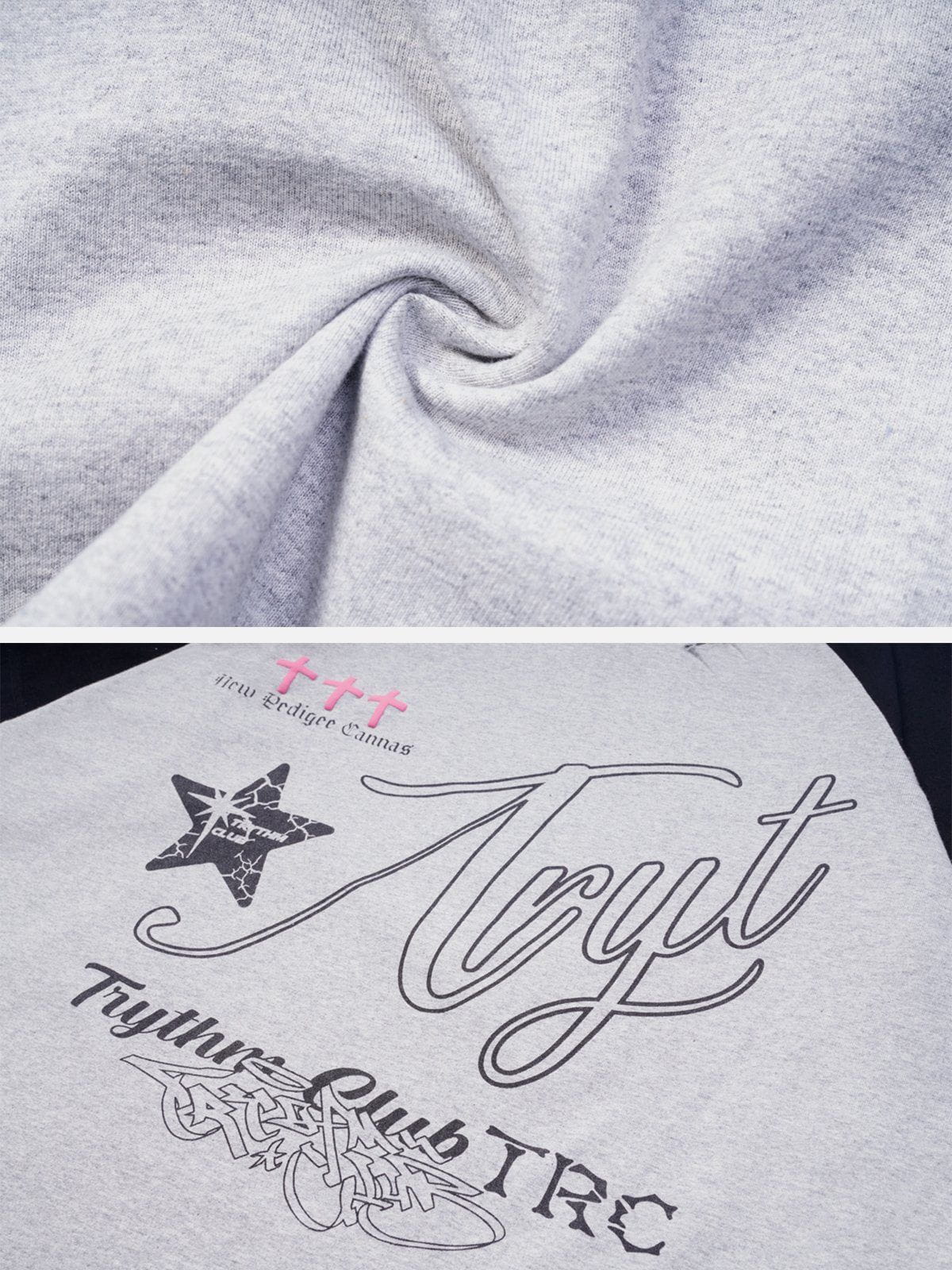 T-Shirt mit Crackle-Stern-Print 