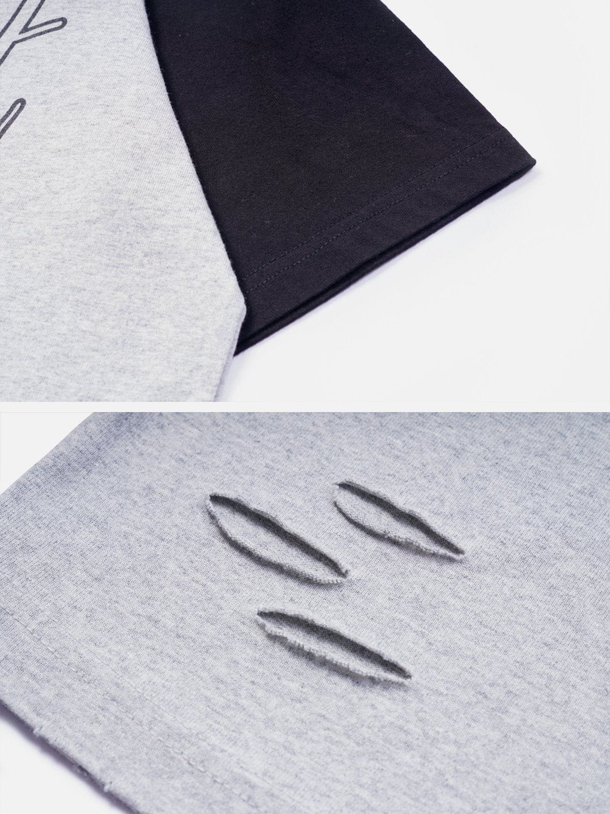 T-Shirt mit Crackle-Stern-Print 