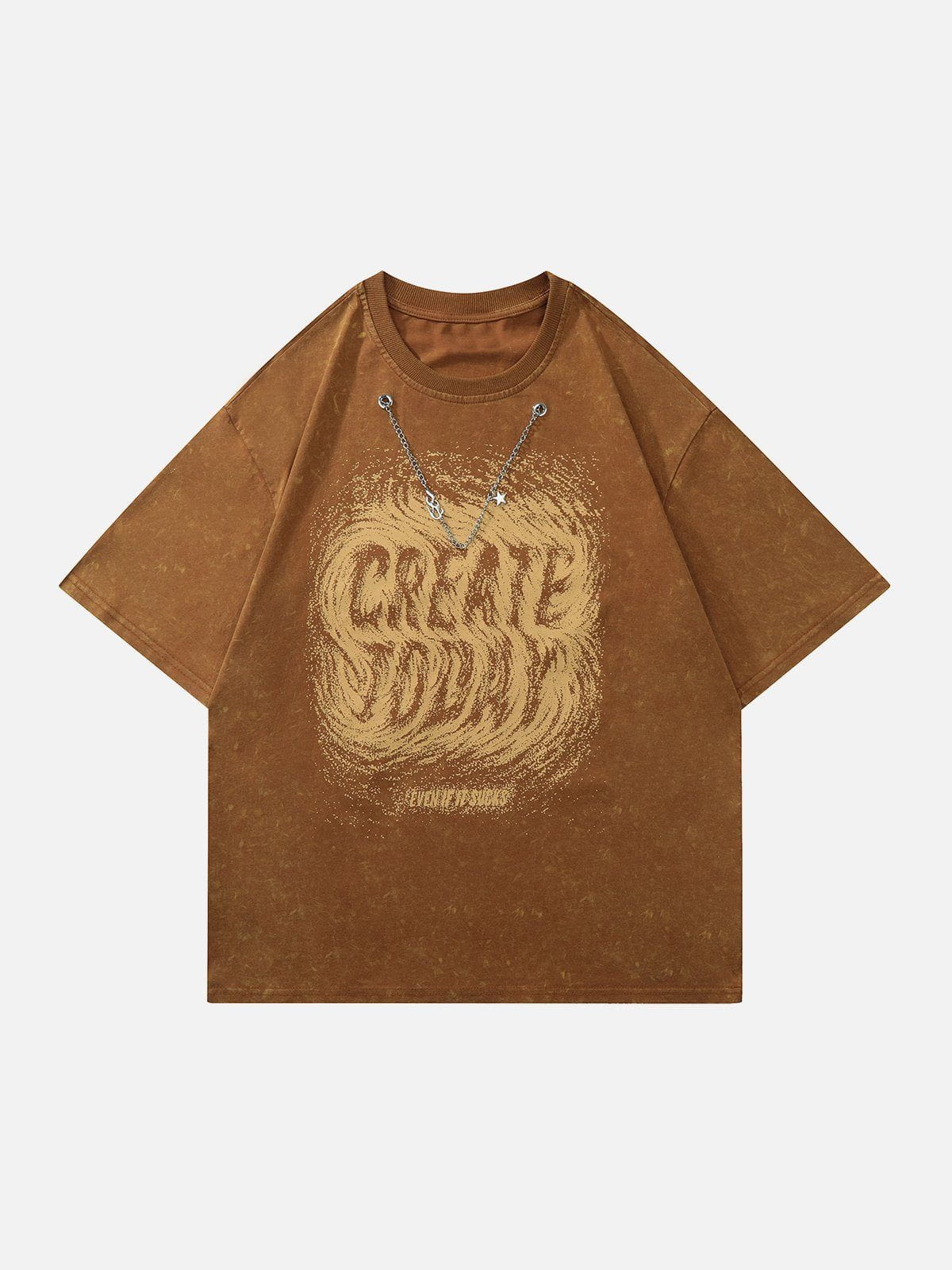 Create Today Halskette Washed Tee 