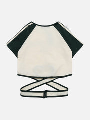 Cross Heart Hem Tee