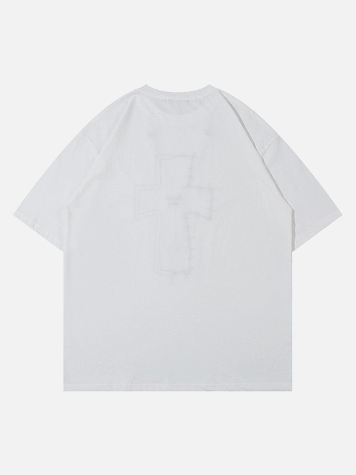 T-Shirt mit Kreuz-Print 