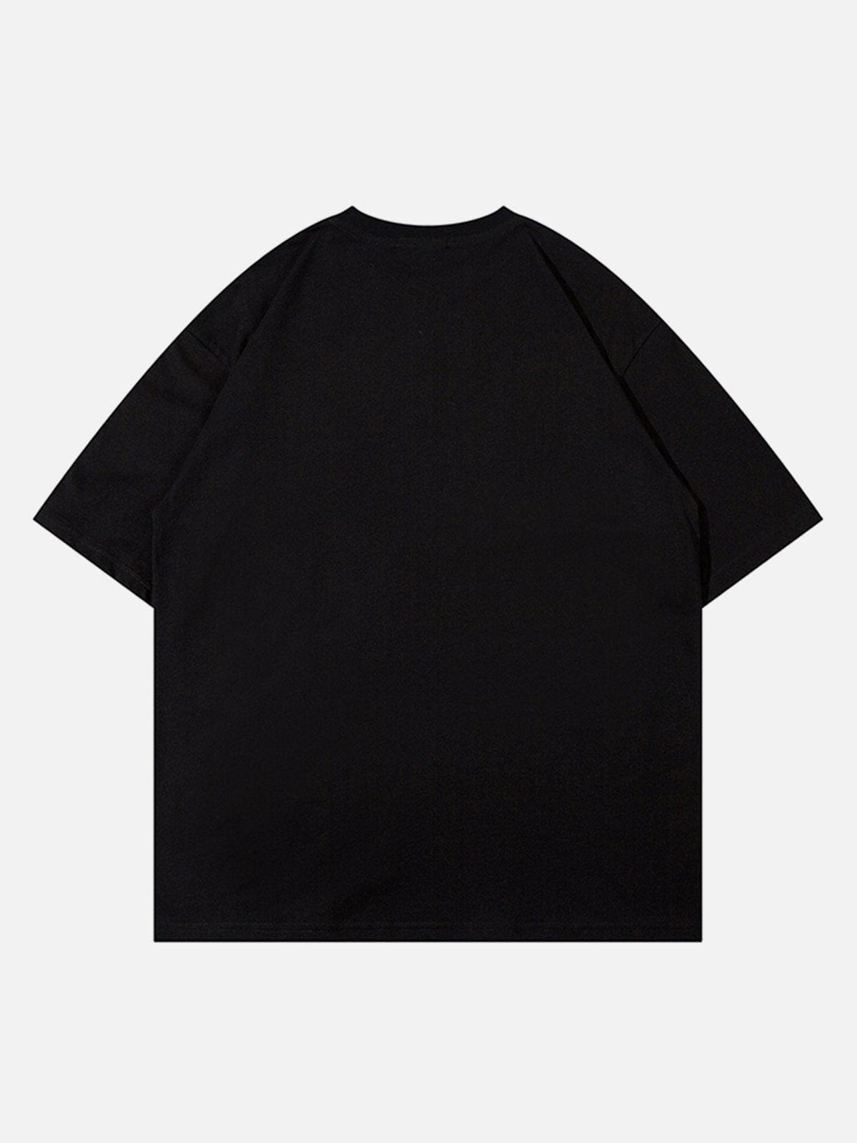 T-Shirt mit Kreuz-Print 