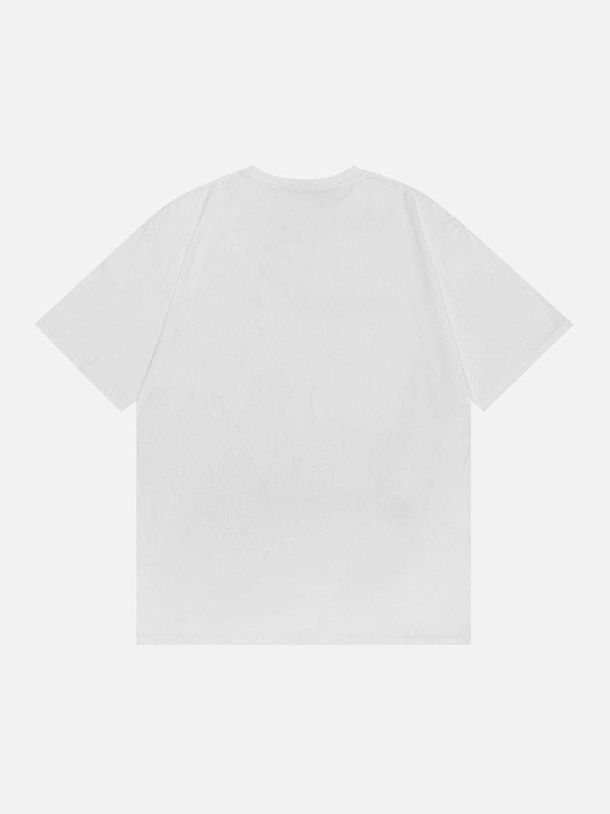 T-Shirt mit Crowd-Print 