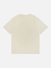 T-Shirt mit Crowd-Print 