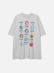 Cute Animals Print Tee