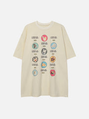 Cute Animals Print Tee