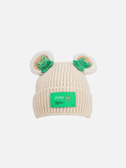 Cute Cartoon 3D Frog Knitting Hat