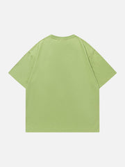 Süßes T-Shirt mit Katzen-Print 