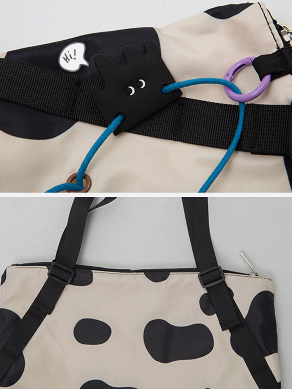 Cute Cow Pattern Tote Bag