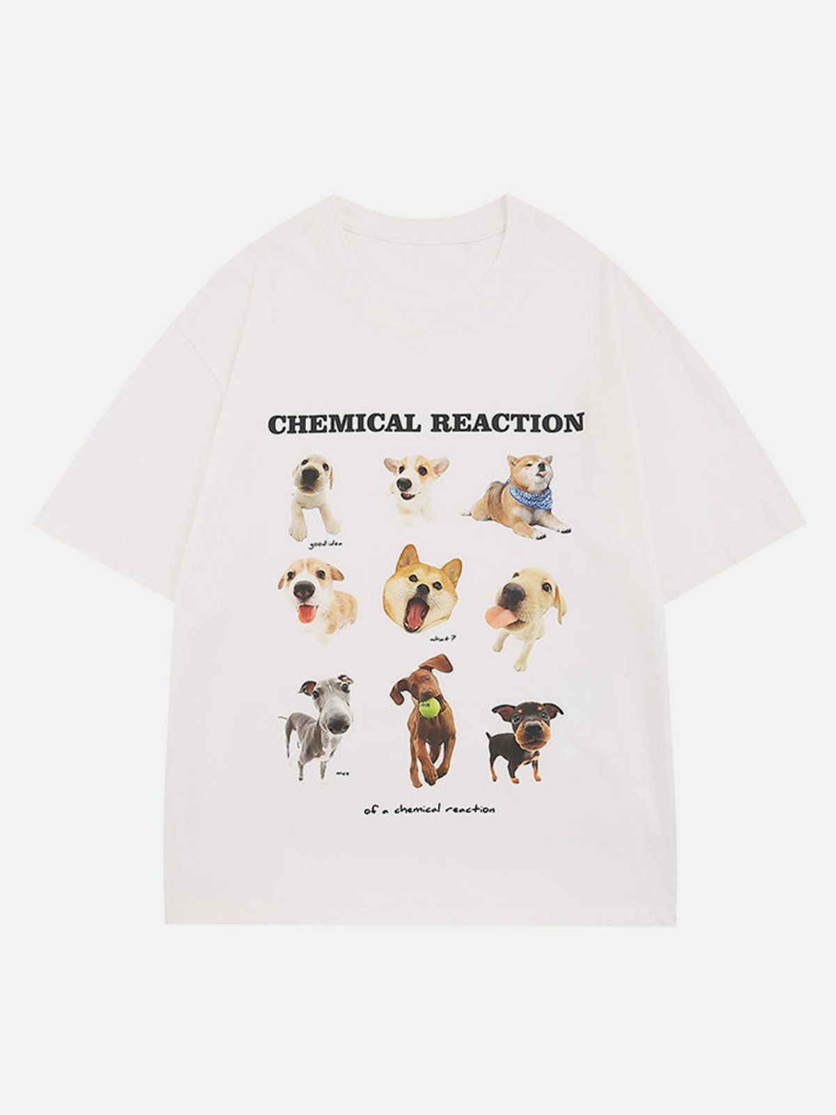 Süßes T-Shirt mit Hunde-Print 