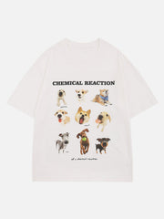Süßes T-Shirt mit Hunde-Print 