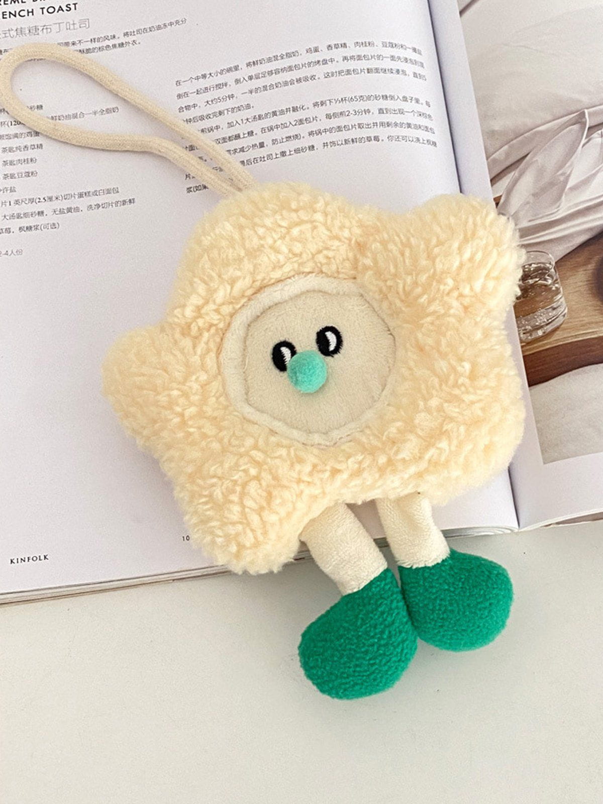 Cute Plush Small Flowers Bag