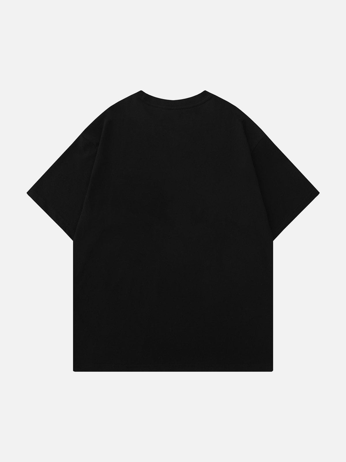 Süßes T-Shirt mit Kaninchen-Print 