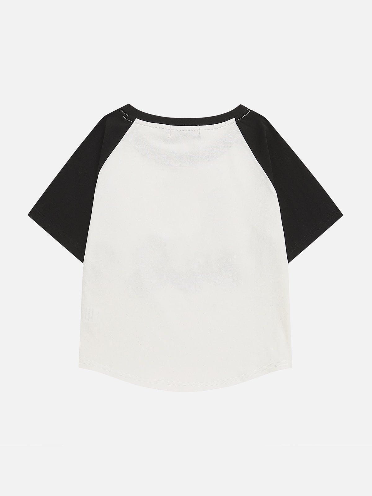 Süßes T-Shirt mit Kaninchen-Print 