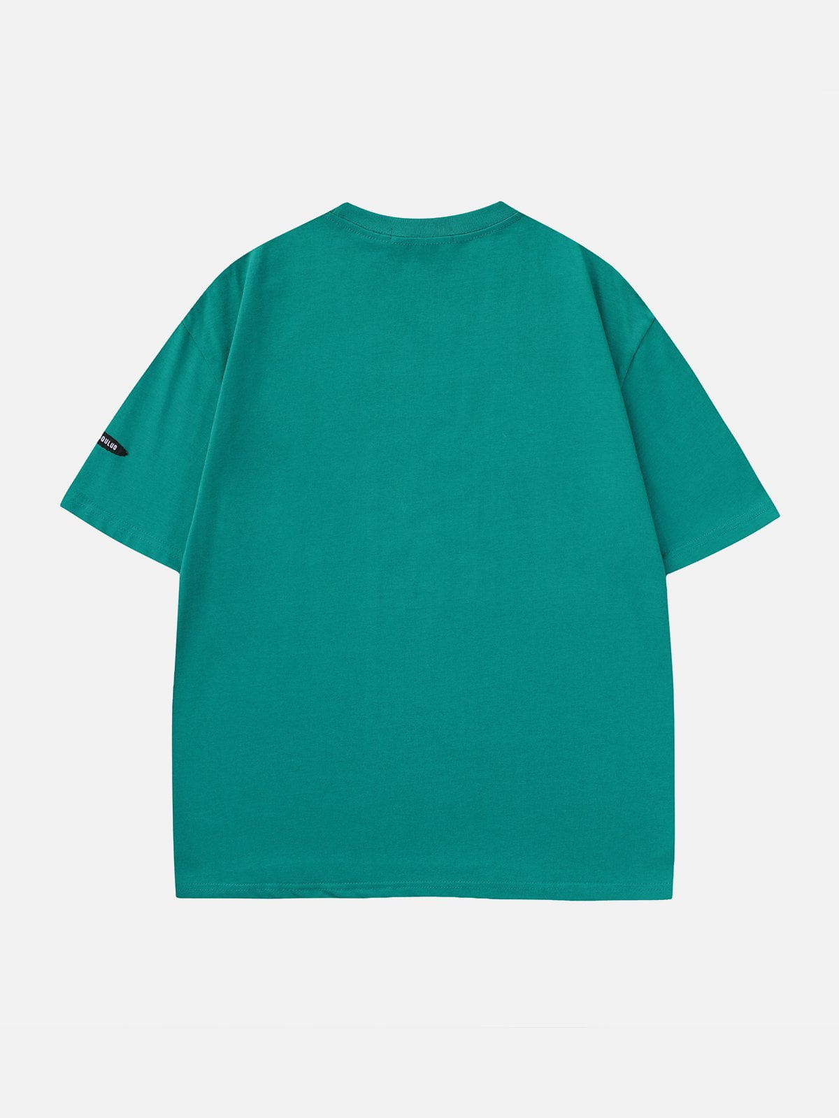 Süßes T-Shirt mit Kaninchen-Print 