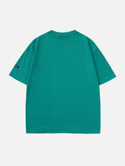 Süßes T-Shirt mit Kaninchen-Print 