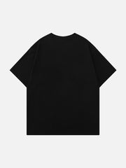 Süßes T-Shirt mit Kaninchen-Print 