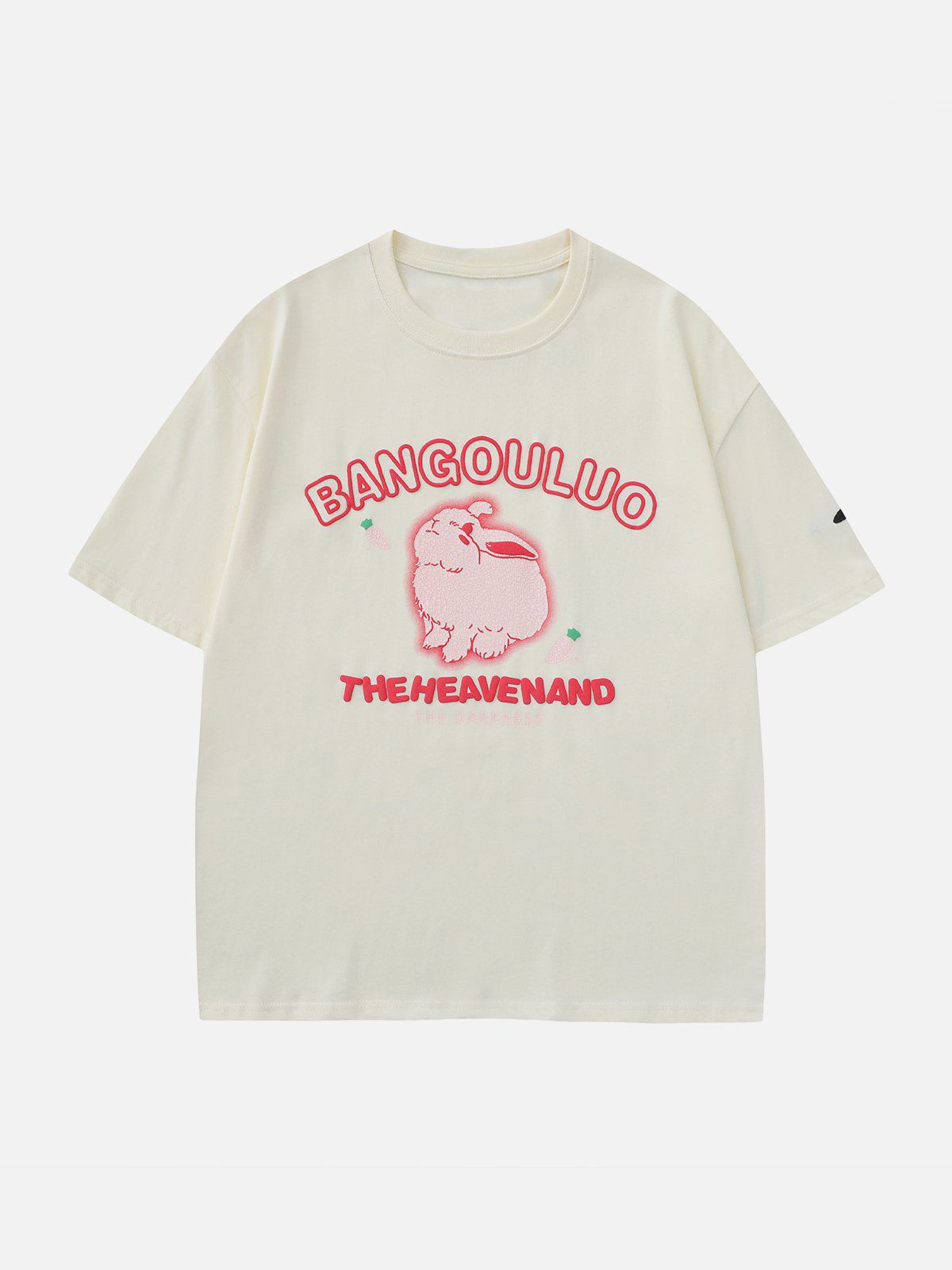 Süßes T-Shirt mit Kaninchen-Print 