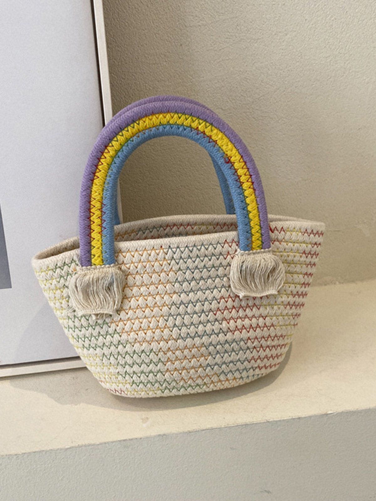 Cute Rainbow Tote Bag