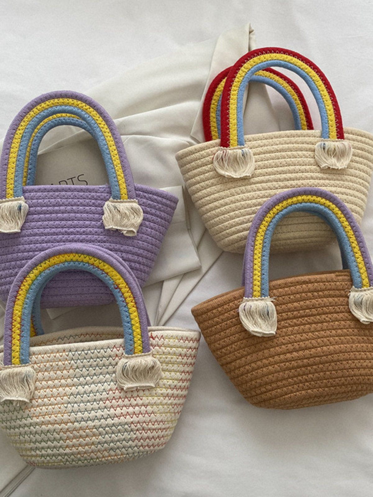 Cute Rainbow Tote Bag