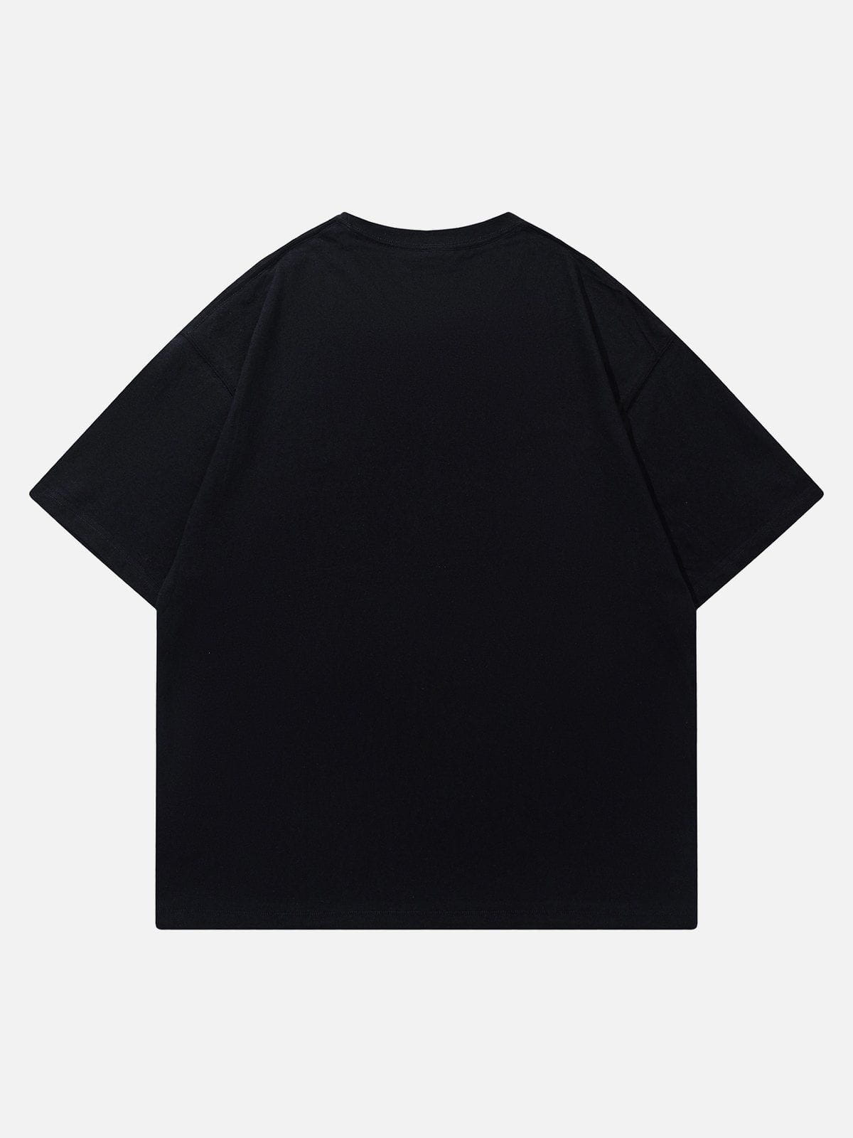 Süßes T-Shirt mit Samojeden-Print 