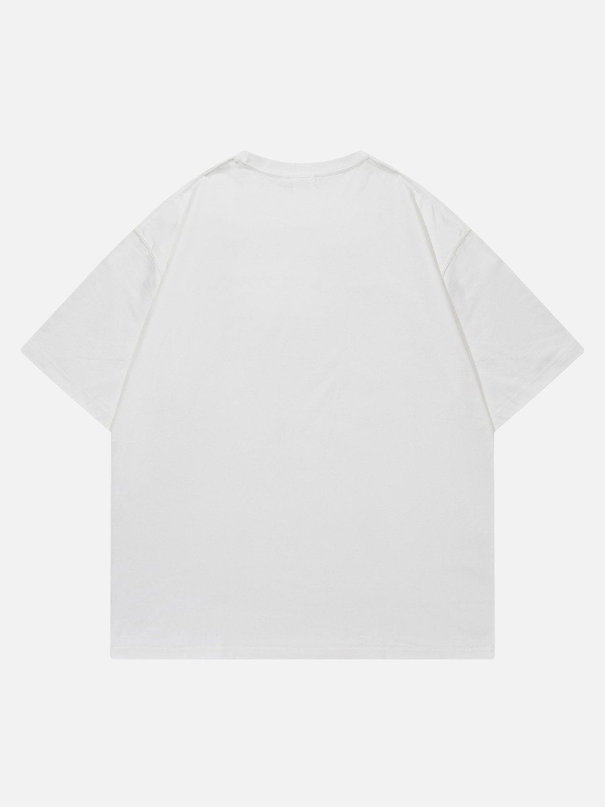 Süßes T-Shirt mit Samojeden-Print 