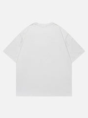 Süßes T-Shirt mit Samojeden-Print 