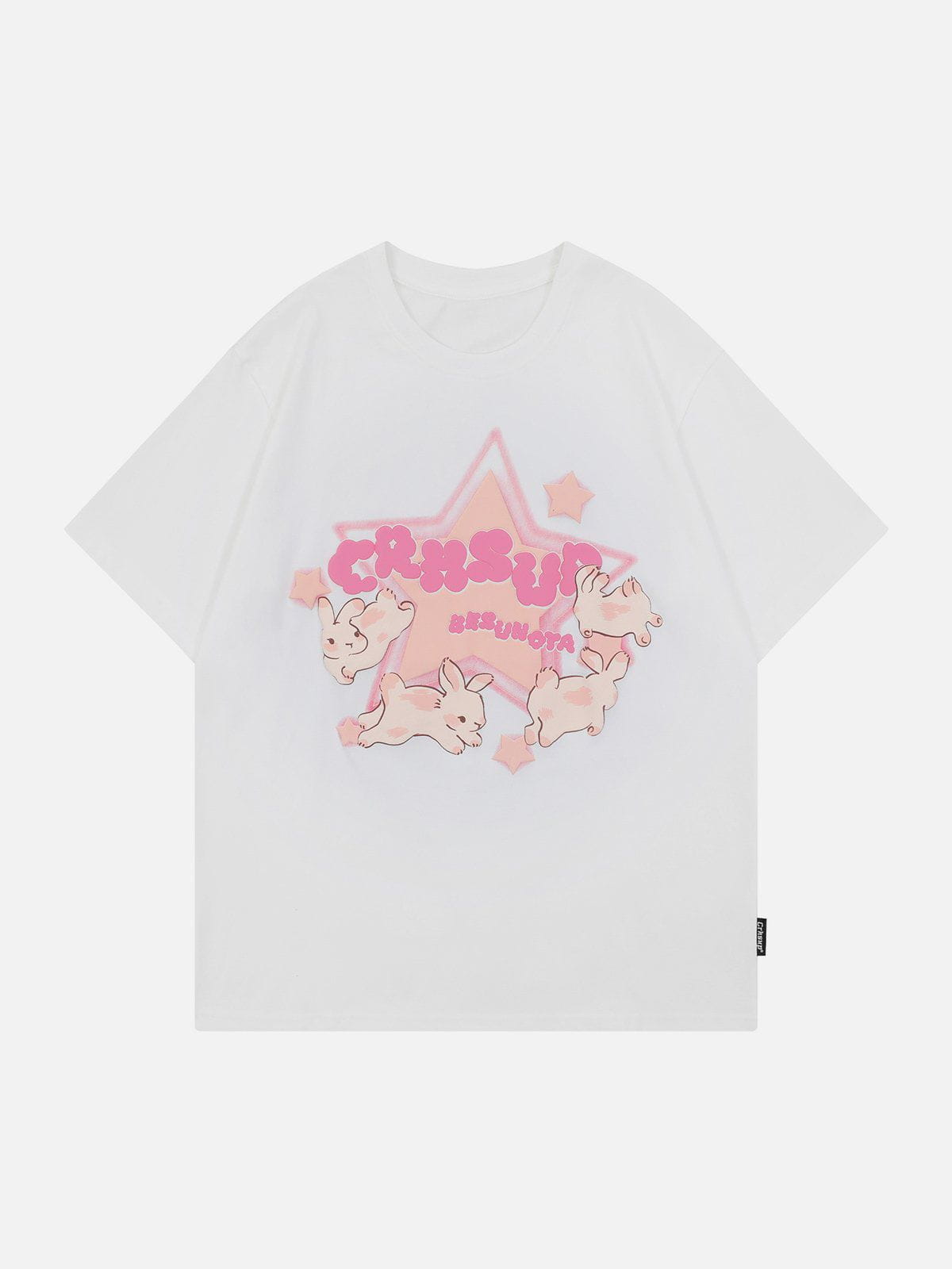 Tanz des Kaninchens Grafik T-Shirt 