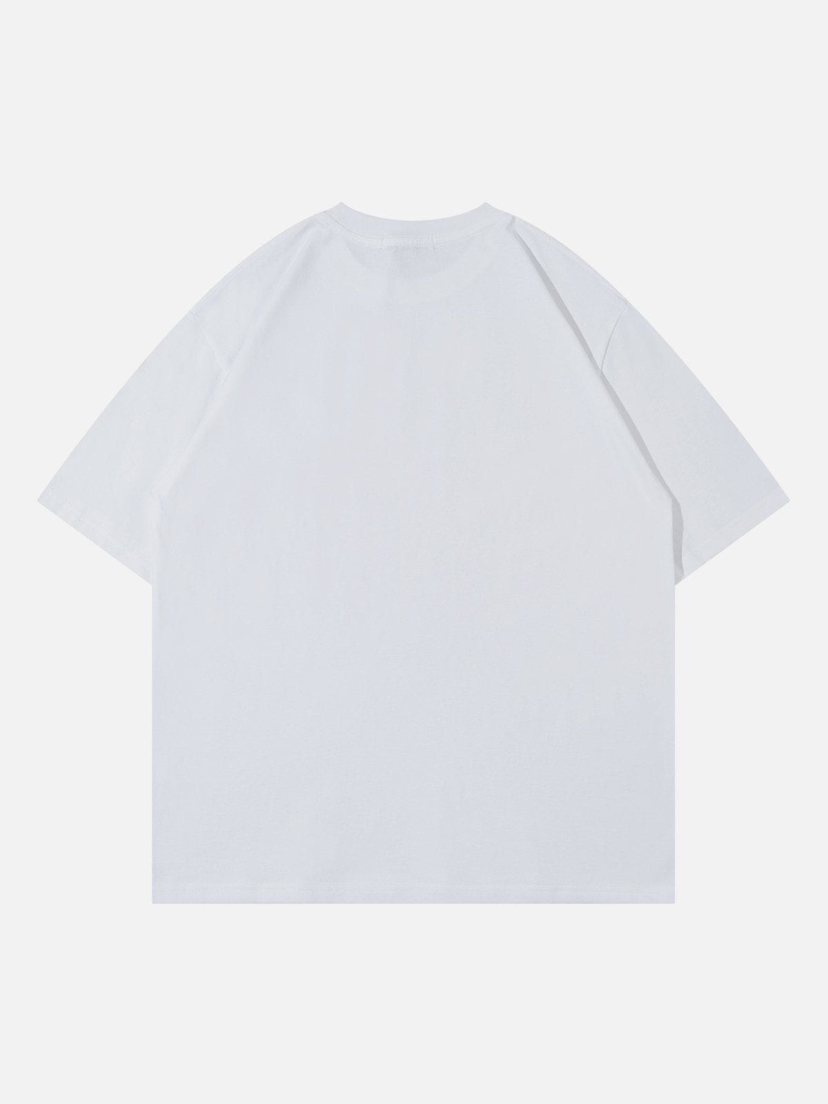 T-Shirt mit Dämonenstern-Grafik 