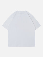 T-Shirt mit Dämonenstern-Grafik 