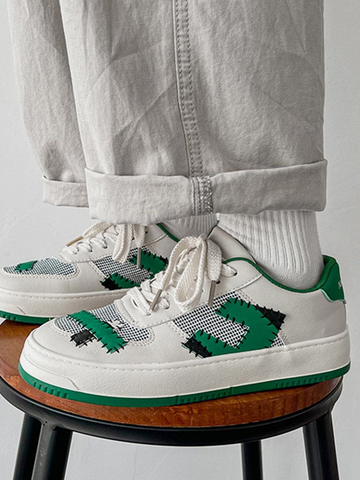 Destruction Patch Skate Shoes
