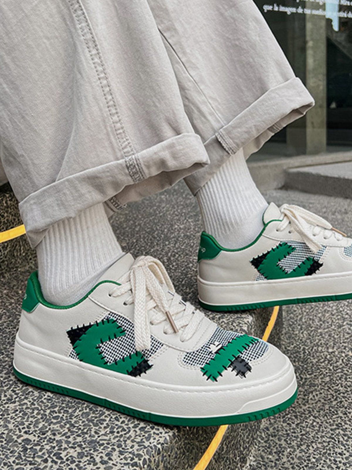 Destruction Patch Skate Shoes
