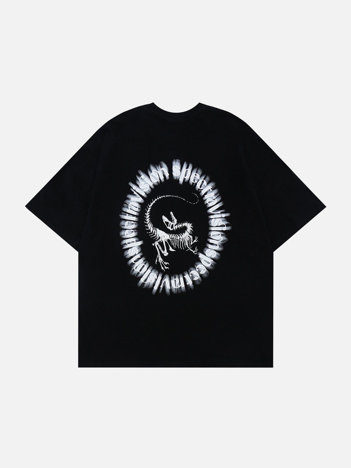 Dinosaurier-Fossil-T-Shirt mit Plastisol-Druck 