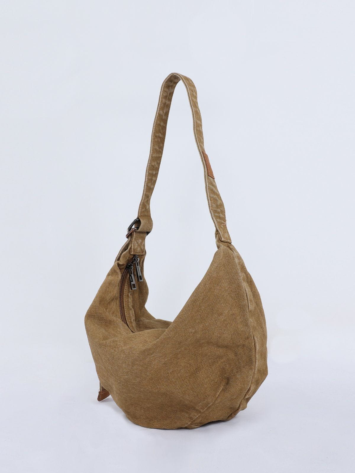 Distressed Washed Diagonal Bag