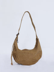 Distressed Washed Diagonal Bag