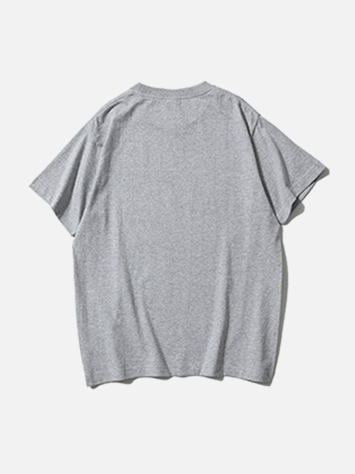 T-Shirt mit Buchstaben-Print von Dizziness 