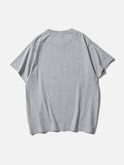T-Shirt mit Buchstaben-Print von Dizziness 
