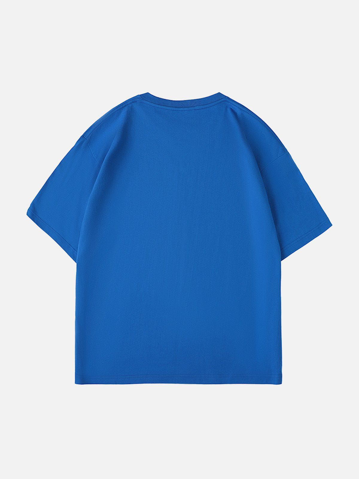 T-Shirt mit Buchstaben-Print von Dizziness 