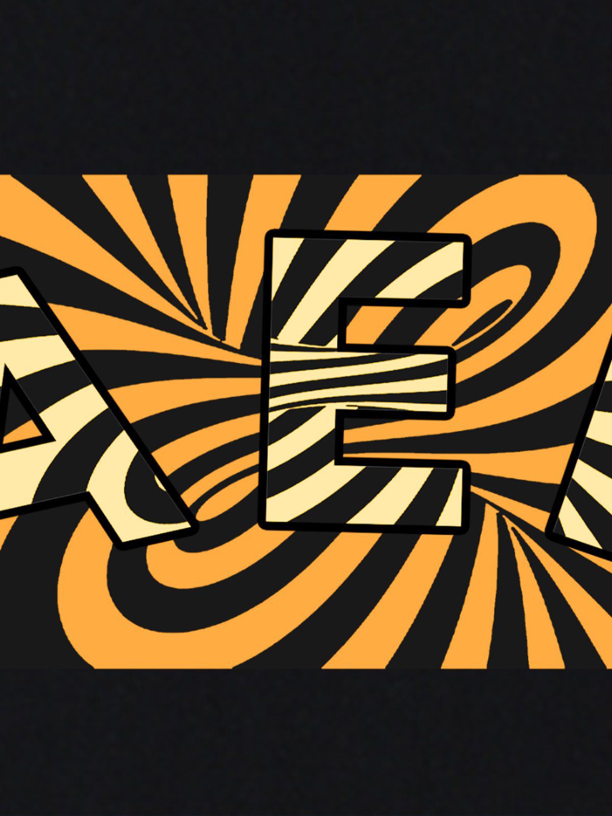 T-Shirt mit Buchstaben-Print von Dizziness 