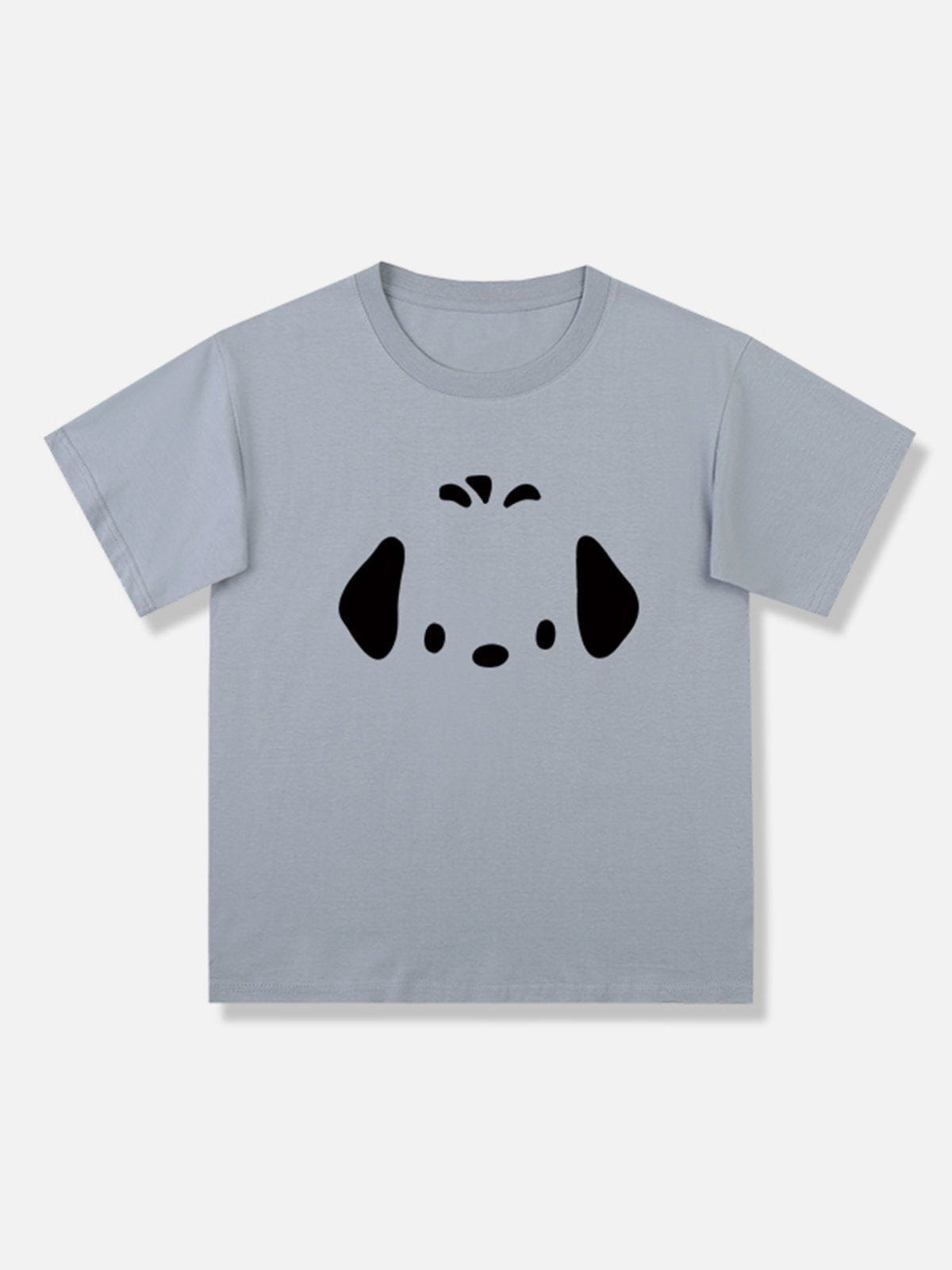 T-Shirt mit Hunde-Print 