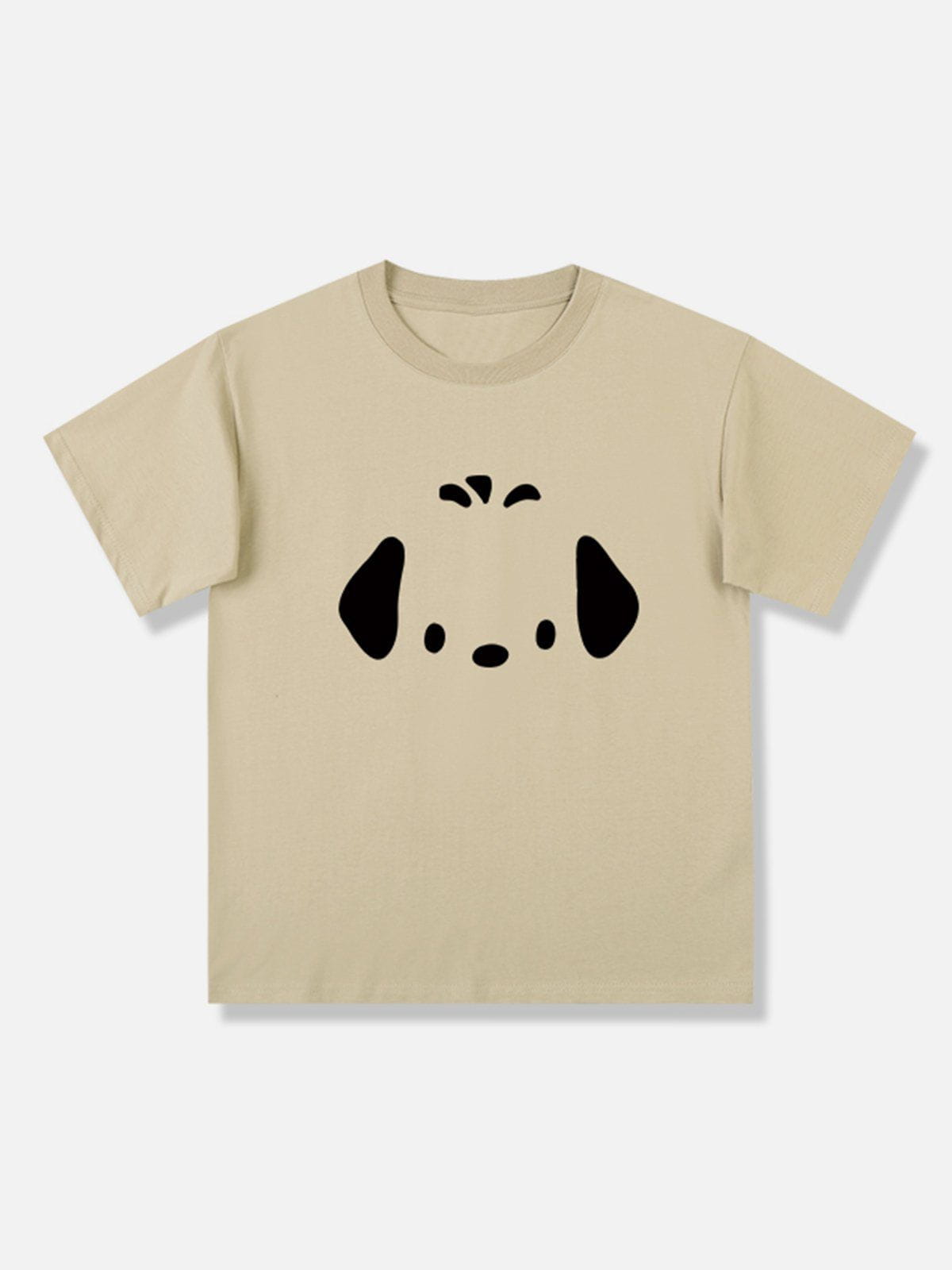 T-Shirt mit Hunde-Print 