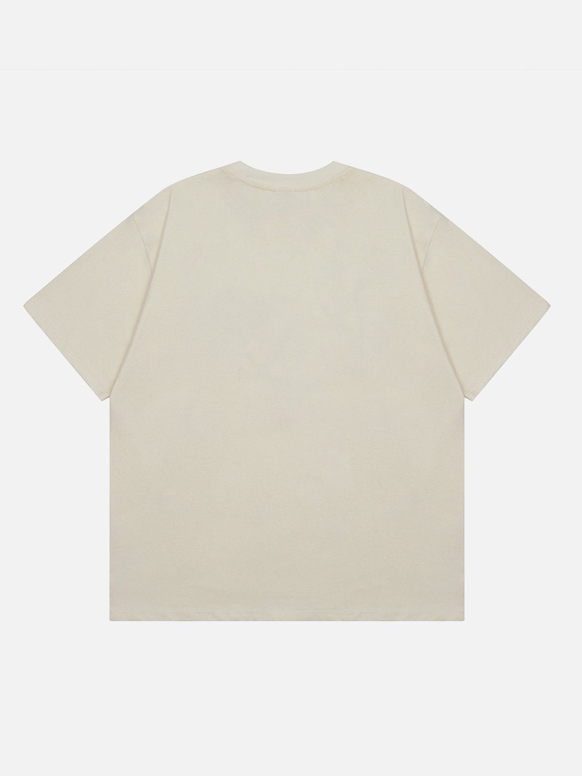 T-Shirt mit Donut-Print 
