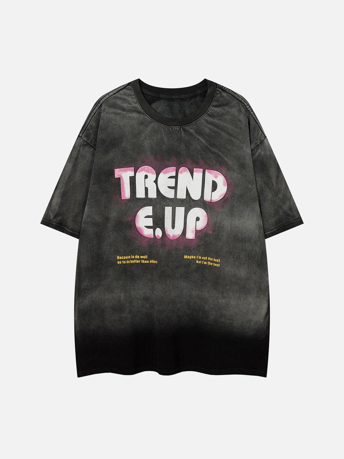T-Shirt mit Doodle-Buchstaben-Print 