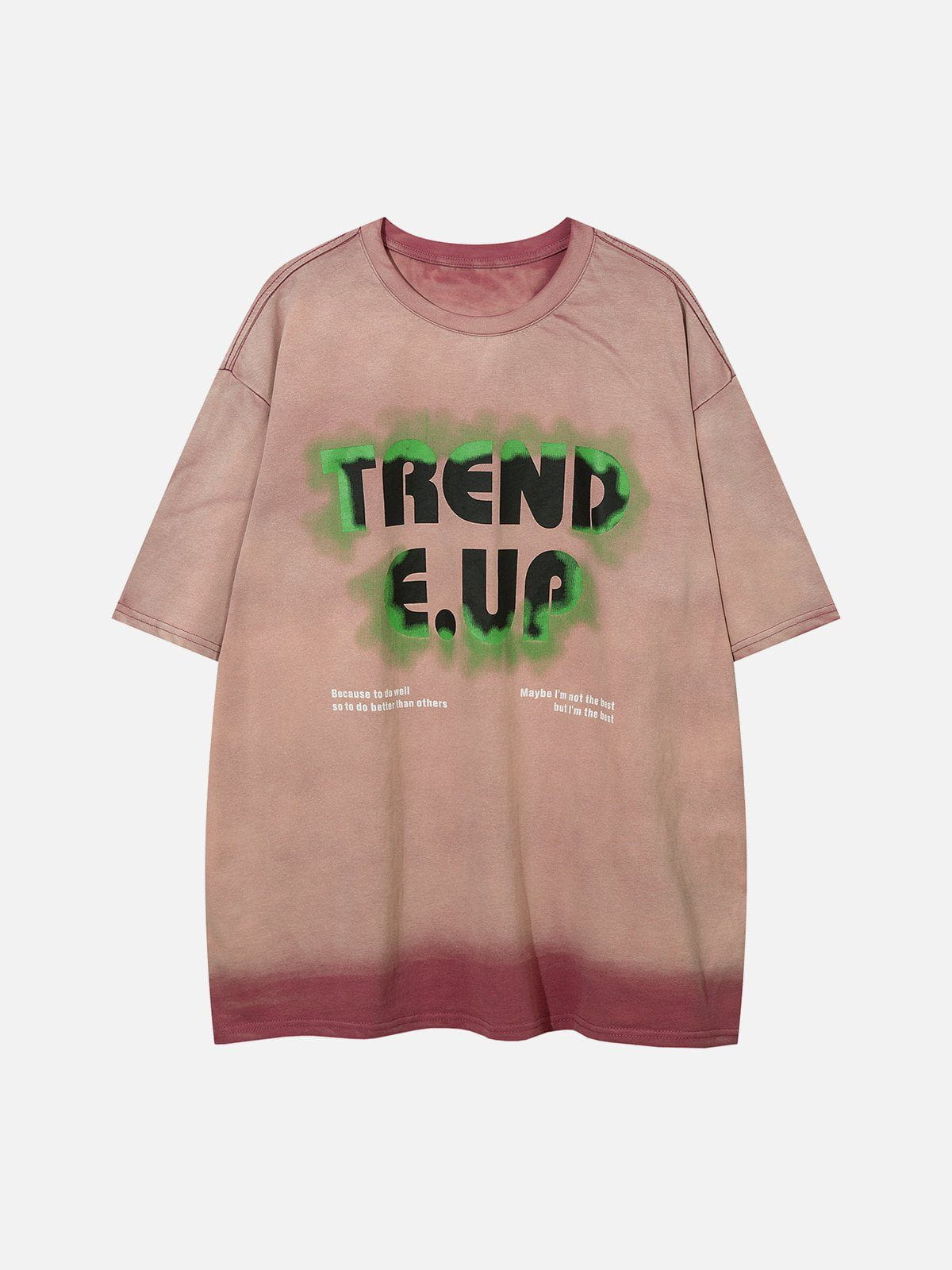 T-Shirt mit Doodle-Buchstaben-Print 