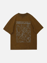 Doodle Kaninchen T-Shirt 