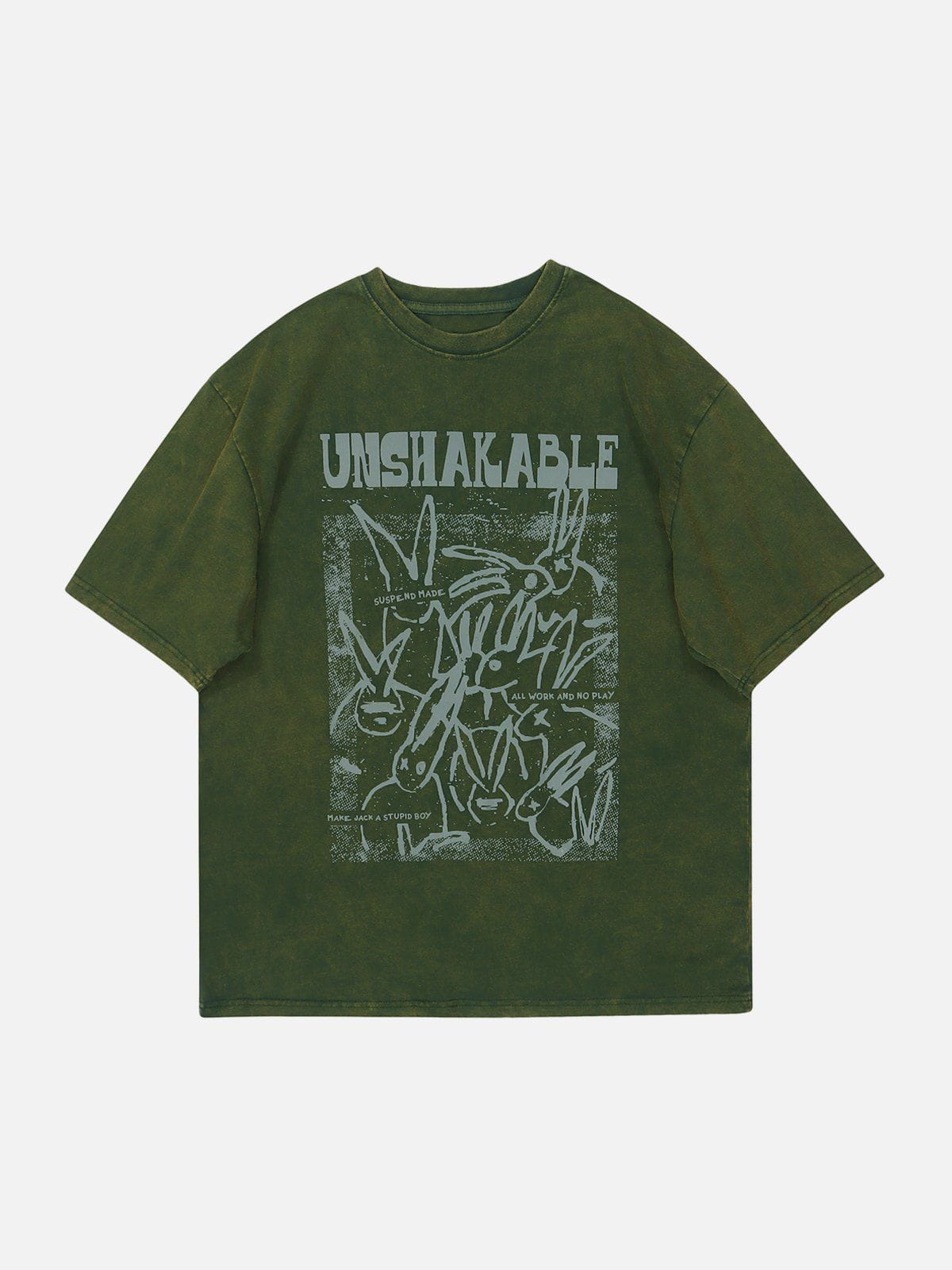 Doodle Kaninchen T-Shirt 