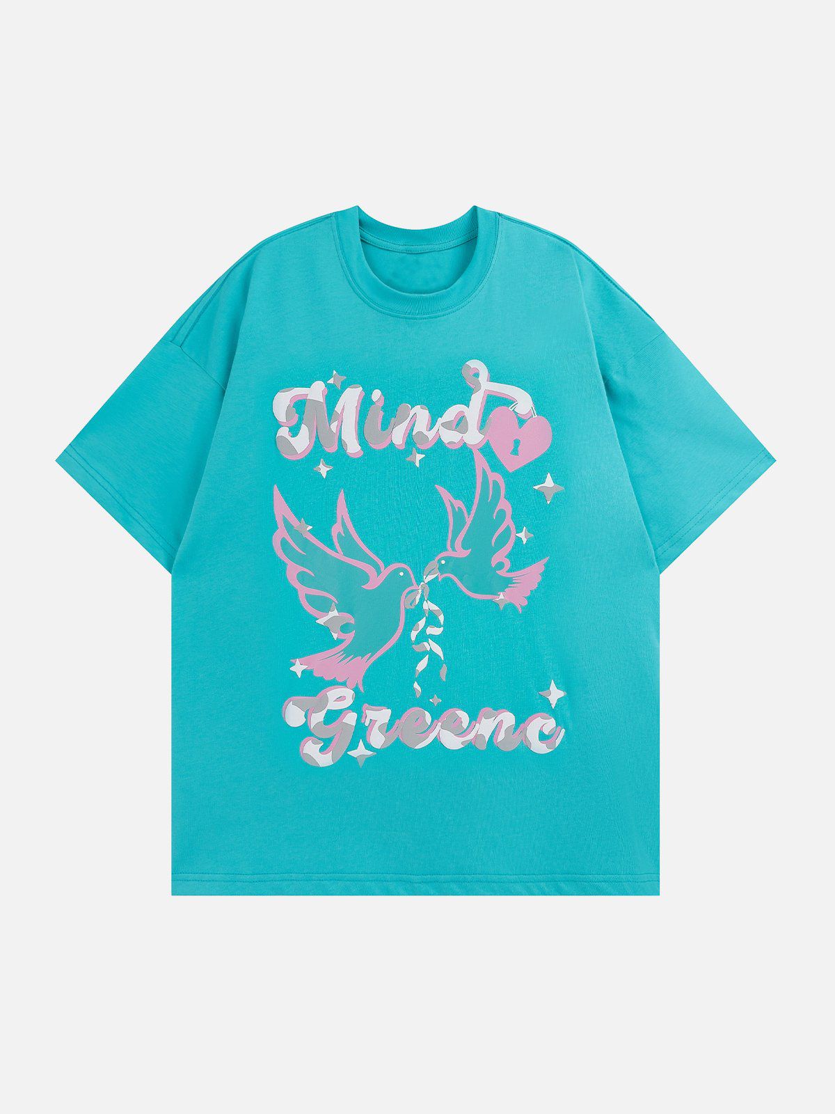 T-Shirt mit Dove Clash-Print 