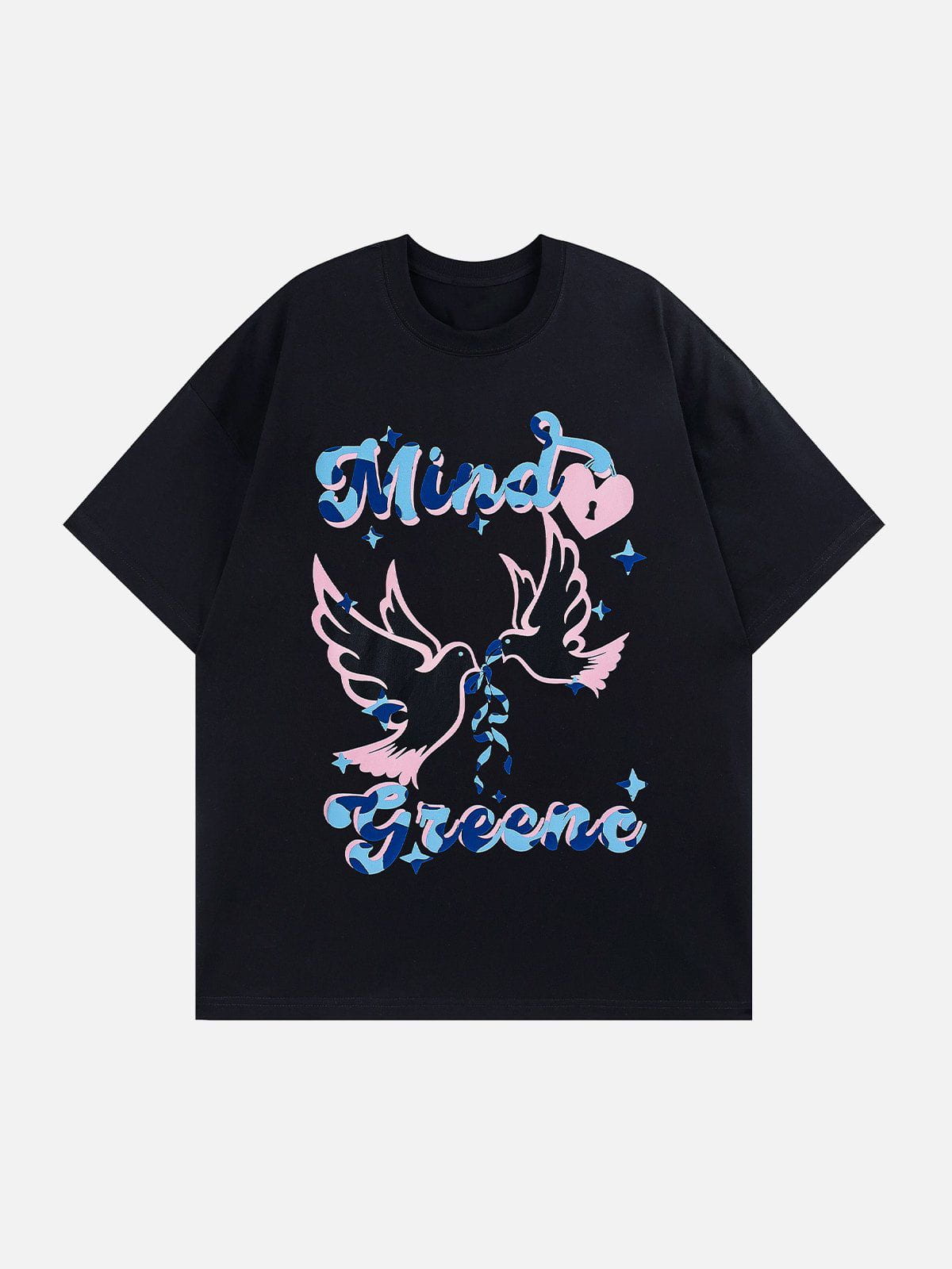 T-Shirt mit Dove Clash-Print 