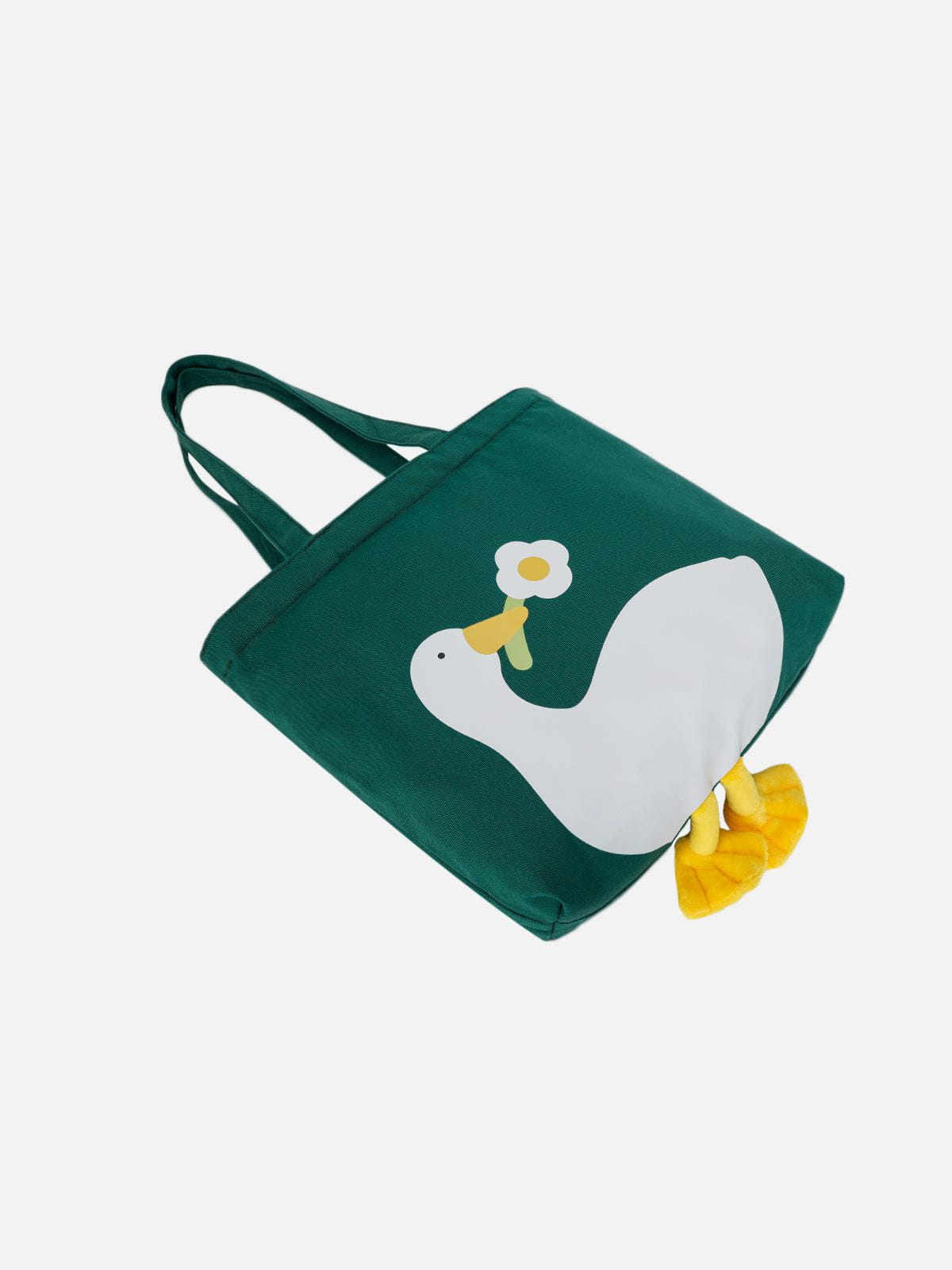 Duck Flower Canvas Bag